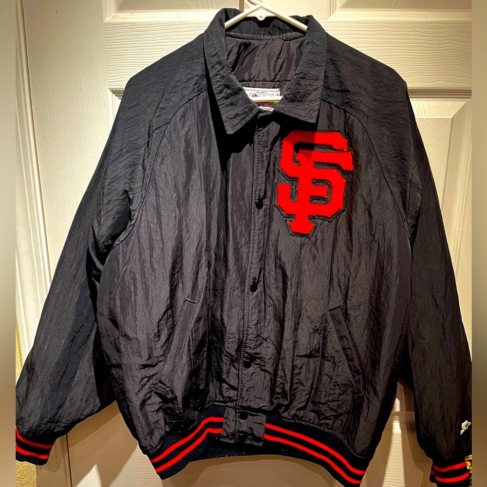 Bundle. 4 w/ 😇 symbol for 20% promo - preloved baseball bomber  Starter SF jckt